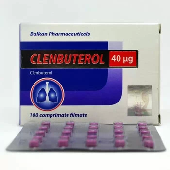 Clenbuterol BALKAN PHARMA 40 мкг/таб 100 таблеток