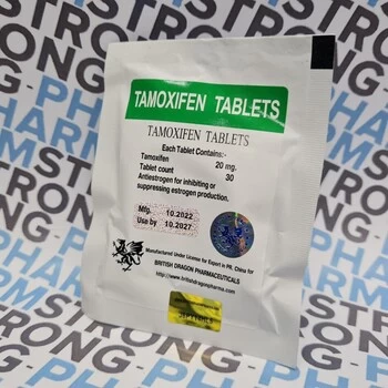 Tamoxifen BRITISH DRAGON 20мг\таб 30таб