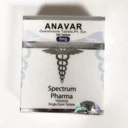 ANAVAR SPECTRUM PHARMA NEW 5мг\таб 100 таб