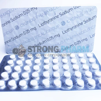 Купить Liothyronine Sodium (50 таблеток по 10 мг) в Москве от Cygnus Pharma