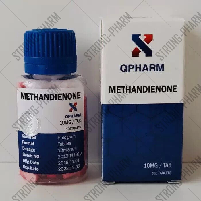 Methandienone QPHARM 10 мг/таб 100 таблеток