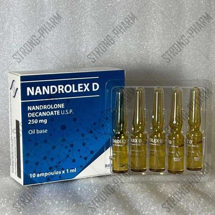 Nandrolex D BIOLEX 250 мг/мл 10 ампул