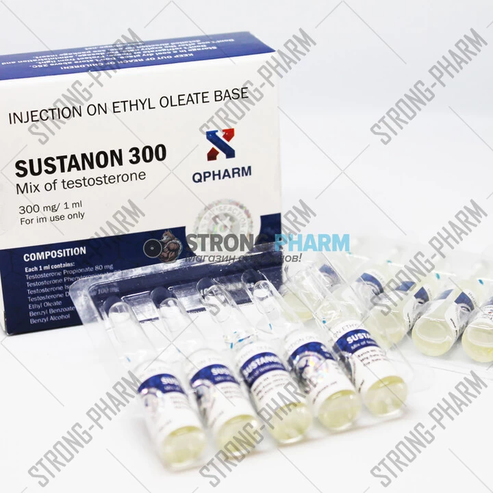 Sustanone 300 (Сустанон 300) от Qpharm